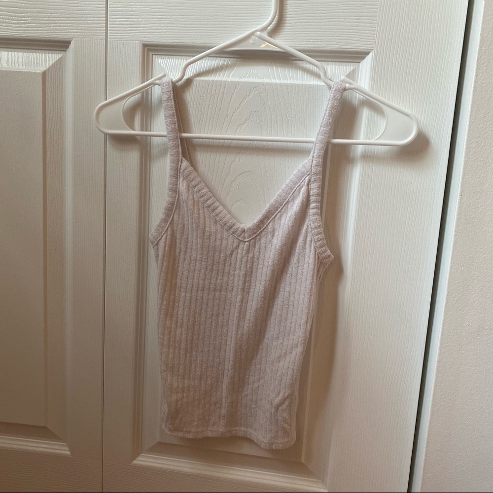 American Eagle White Tank Top